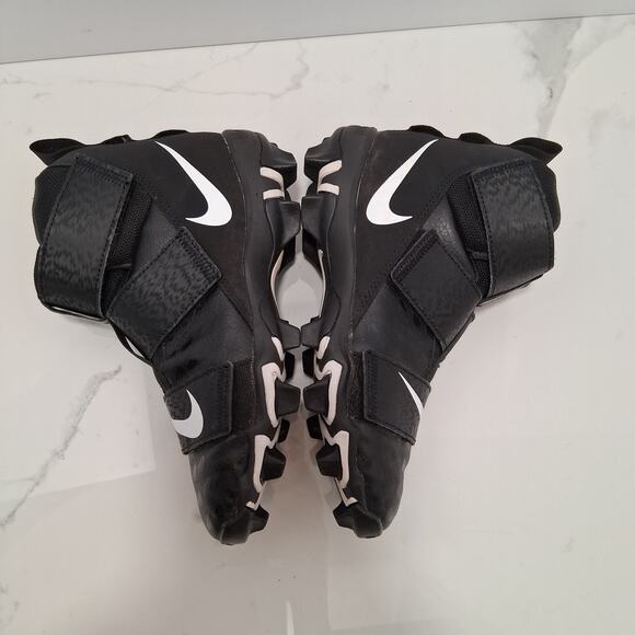 Nike Fastflex Force Athletic Football Soccer Cleats Shark Kids Black SZ-US 4.5 Y - Picture 7 of 13